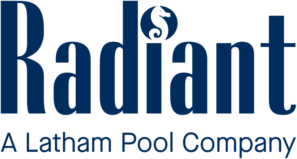 Radiant Latham Pools Logo